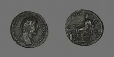 Coin Portraying Emperor Antoninus Pius, 151. Creator: Unknown