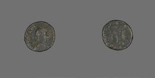 Coin Portraying Emperor Arcadius, 383-408. Creator: Unknown