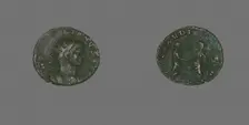 Coin Portraying Emperor Aurelian, 270-275. Creator: Unknown