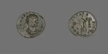 Coin Portraying Emperor Aurelian, 270-275. Creator: Unknown