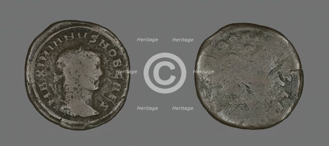 Coin Portraying Emperor Galerius, AD 293. Creator: Unknown.
