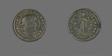 Coin Portraying Emperor Galerius Maximianus, 305-311. Creator: Unknown