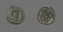 Coin Portraying Emperor Gallienus, 253-260. Creator: Unknown