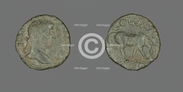 Coin Portraying Emperor Gallienus, 253-268. Creator: Unknown.