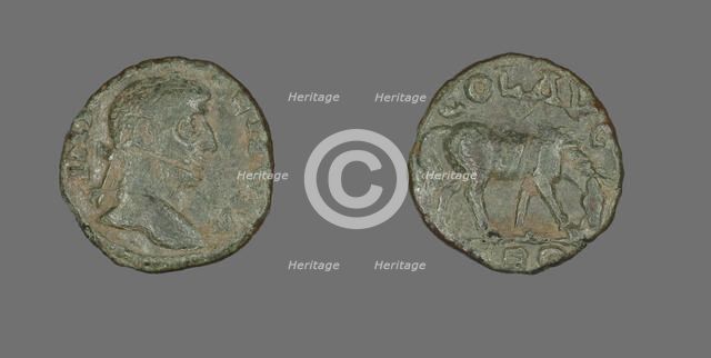 Coin Portraying Emperor Gallienus, 253-268. Creator: Unknown.