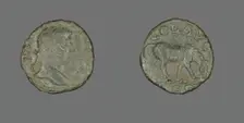 Coin Portraying Emperor Gallienus, 253-268. Creator: Unknown