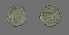 Coin Portraying Emperor Gallienus, 253-268. Creator: Unknown