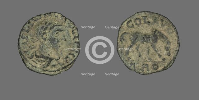 Coin Portraying Emperor Gallienus, 253-268. Creator: Unknown.