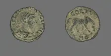 Coin Portraying Emperor Gallienus, 253-268. Creator: Unknown