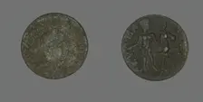 Coin Portraying Emperor Gallienus, 253-268. Creator: Unknown