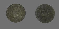 Coin Portraying Emperor Gallienus, 253-268. Creator: Unknown