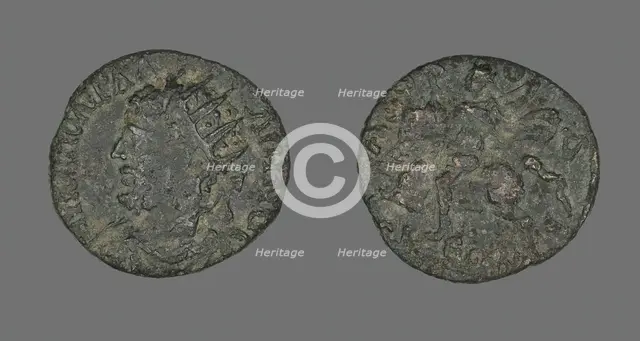Coin Portraying Emperor Gallienus, 253-268. Creator: Unknown.