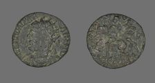 Coin Portraying Emperor Gallienus, 253-268. Creator: Unknown