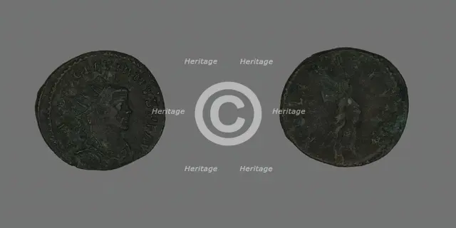 Coin Portraying Emperor Diocletian, 290-295 (?). Creator: Unknown.