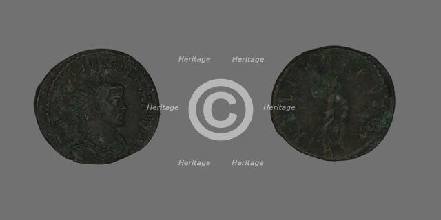 Coin Portraying Emperor Diocletian, 290-295 (?). Creator: Unknown.