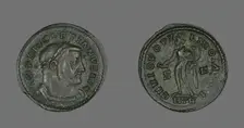 Coin Portraying Emperor Diocletian, 302-303. Creator: Unknown