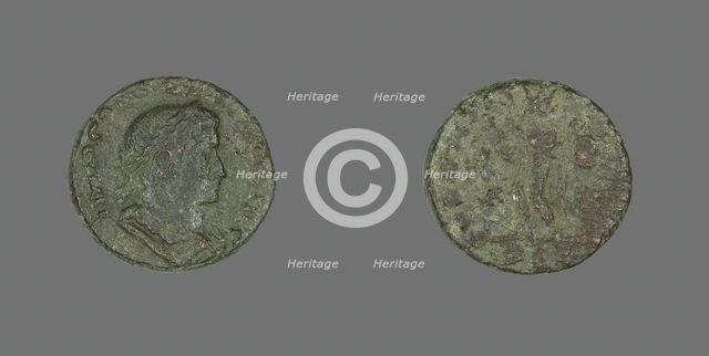 Coin Portraying Emperor Emperor Constantine I, 307-337. Creator: Unknown.
