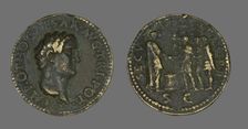 Coin Portraying Emperor Otho, 69. Creator: Unknown