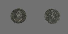 Coin Portraying Emperor Licinius, 307-324. Creator: Unknown