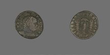 Coin Portraying Emperor Licinius, 307-324. Creator: Unknown