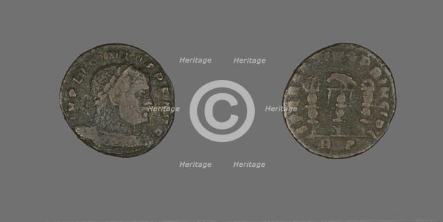 Coin Portraying Emperor Licinius, 307-324. Creator: Unknown.