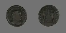 Coin Portraying Emperor Maximianus, 286-305. Creator: Unknown
