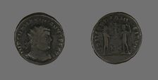 Coin Portraying Emperor Maximianus, 286-305. Creator: Unknown