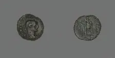 Coin Portraying Emperor Maximianus, 287-288. Creator: Unknown