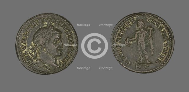 Coin Portraying Emperor Maximinus, 305-309. Creator: Unknown.