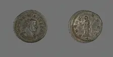Coin Portraying Emperor Marcus Aurelius Valerius Maximianus (Maximian or Maximianus I), 286/305. Creator: Unknown