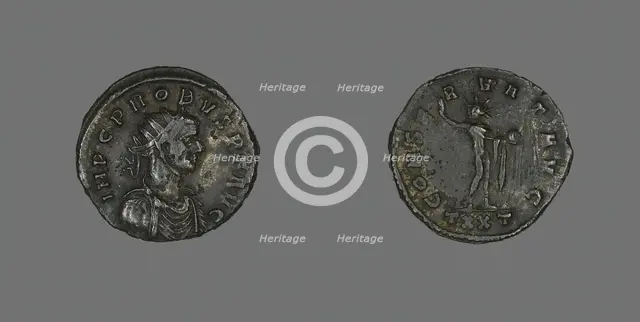 Coin Portraying Emperor Probus, 277. Creator: Unknown.