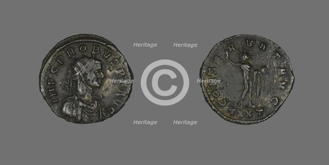 Coin Portraying Emperor Probus, 277. Creator: Unknown.
