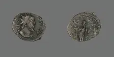 Coin Portraying Emperor Tetricus, 271-274. Creator: Unknown