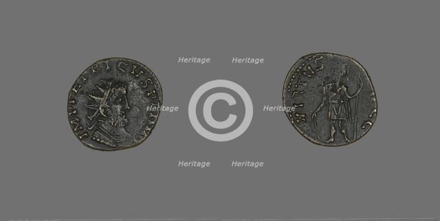 Coin Portraying Emperor Tetricus I, 268. Creator: Unknown.