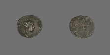 Coin Portraying Emperor Tetricus II, after 267. Creator: Unknown