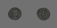 Coin Portraying Emperor Valentinian I, 364-375. Creator: Unknown