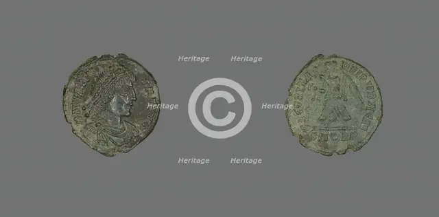 Coin Portraying Emperor Valens, 364-378. Creator: Unknown.