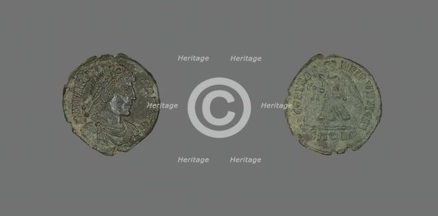 Coin Portraying Emperor Valens, 364-378. Creator: Unknown.