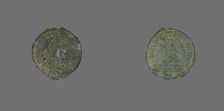 Coin Portraying Emperor Valens, 364-378. Creator: Unknown