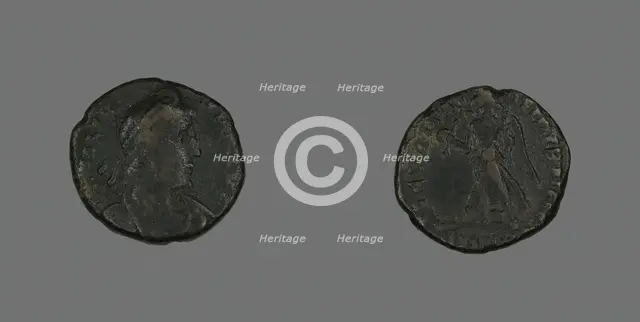 Coin Portraying Emperor Valens, 364-378. Creator: Unknown.