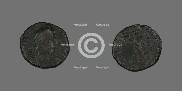 Coin Portraying Emperor Valens, 364-378. Creator: Unknown.