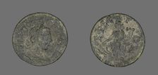Coin Portraying Emperor Valerian I ?, 253-260. Creator: Unknown
