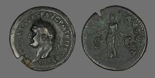 Coin Portraying Emperor Vespasian, 76. Creator: Unknown