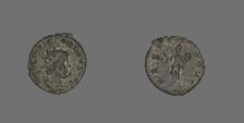Coin Portraying Emperor Victorinus, 268-270. Creator: Unknown