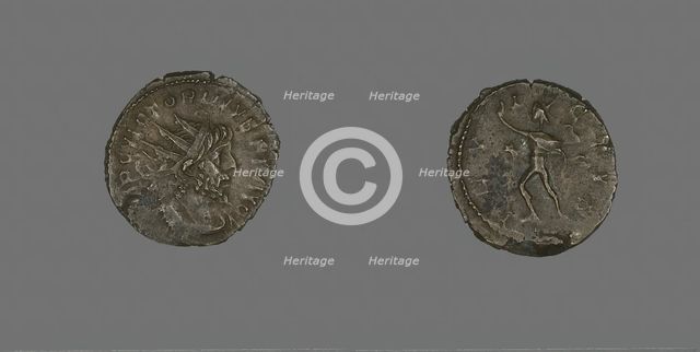 Coin Portraying Emperor Victorian I, 265-267. Creator: Unknown.