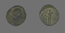 Coin Portraying Empress Crispina, 177-183. Creator: Unknown