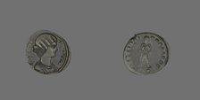 Coin Portraying Empress Fausta, 324-325. Creator: Unknown