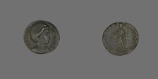 Coin Portraying Empress Helena, 305-306. Creator: Unknown