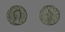 Coin Portraying Empress Otacilla Severa, 244-248. Creator: Unknown