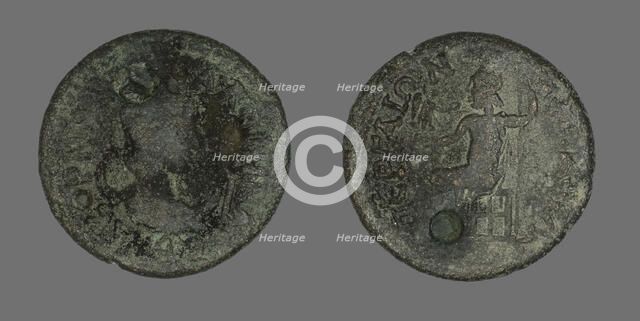 Coin Portraying Empress Salonina, 254-268. Creator: Unknown.